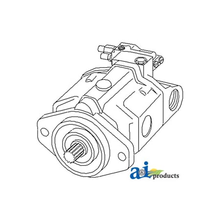 A & I Products Pump, Hydraulic Piston 13.2" x11.7" x11.6" A-142867C92